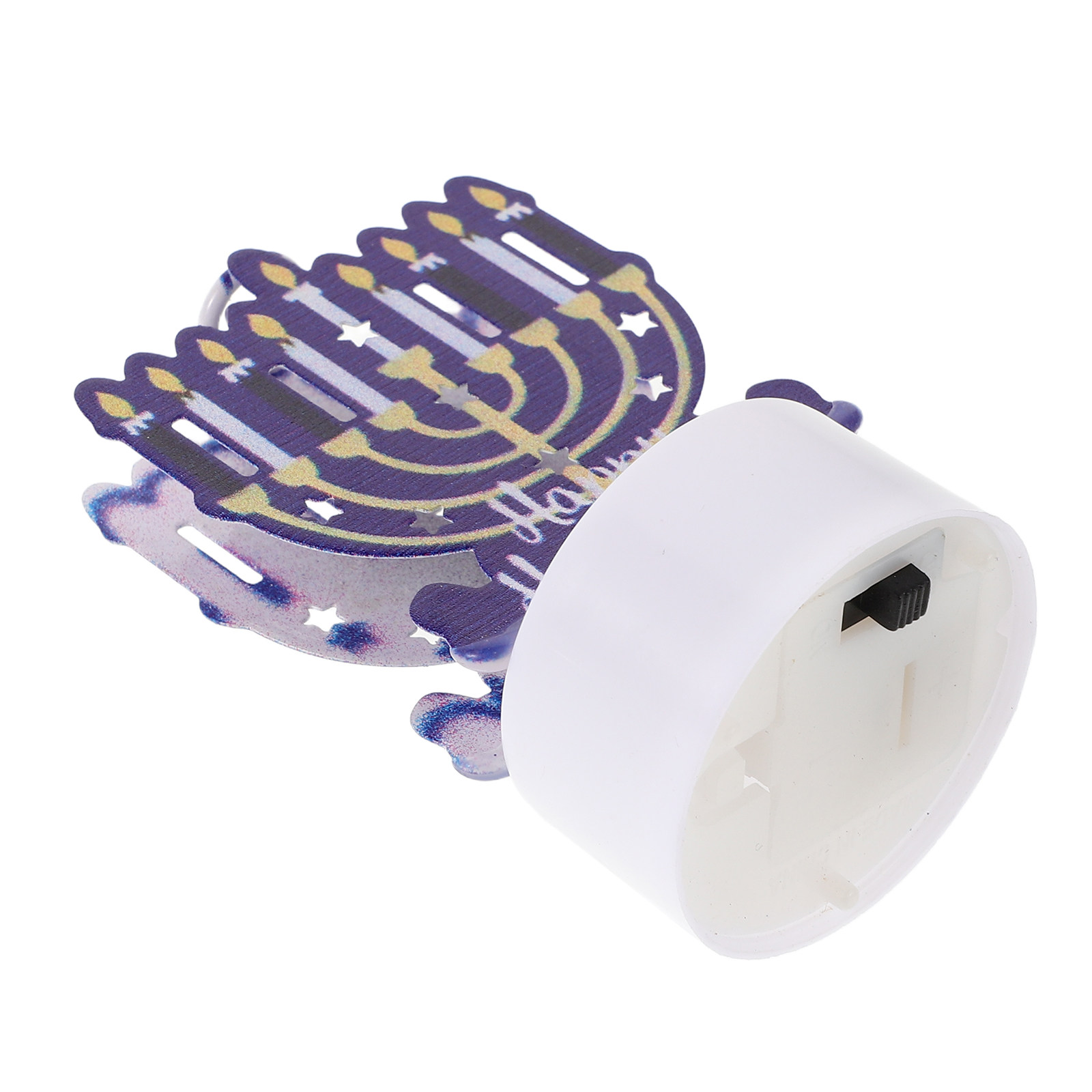 Paraffin Wax - Demir LED Alevsiz Hanuka Mumları, Ev,