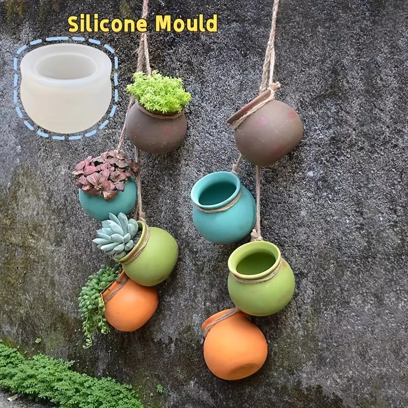 Candle Containers - Silikon Saksı Kalıpları, Reçine Kalıpları, Epoksi