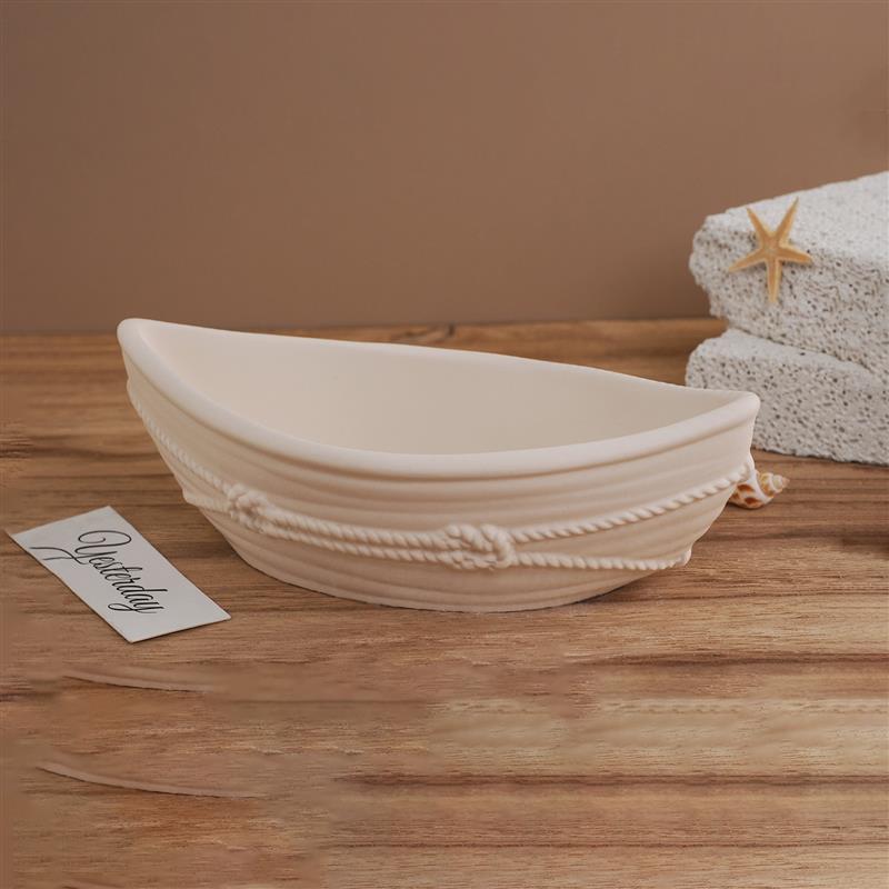 Candle Containers - Silikon Mum Kabı Kalıbı Oval Kase