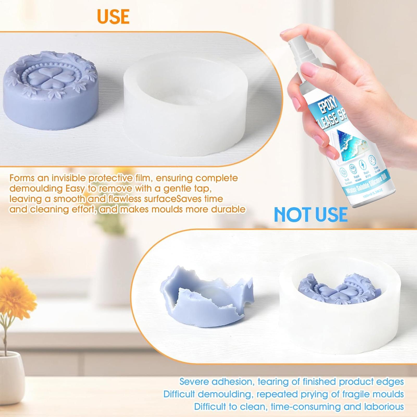 Silikon Çıkarma Spreyi Epoksi  - Candle Molds incelemesi ve fiyatı