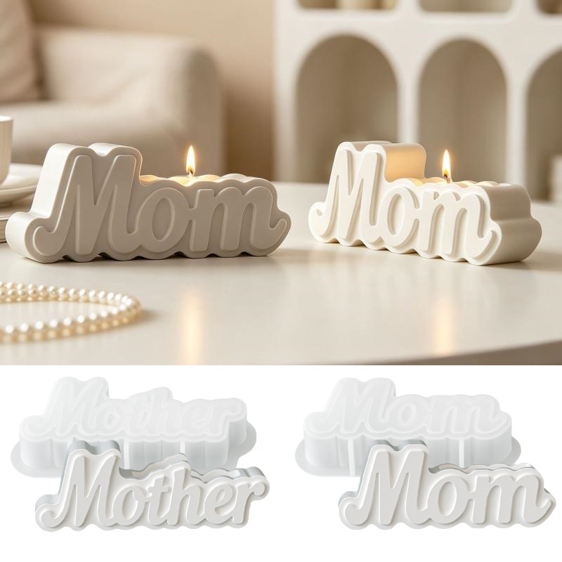 Harf Şekli Vazo Alçı Silikon K - Candle Containers incelemesi ve fiyatı