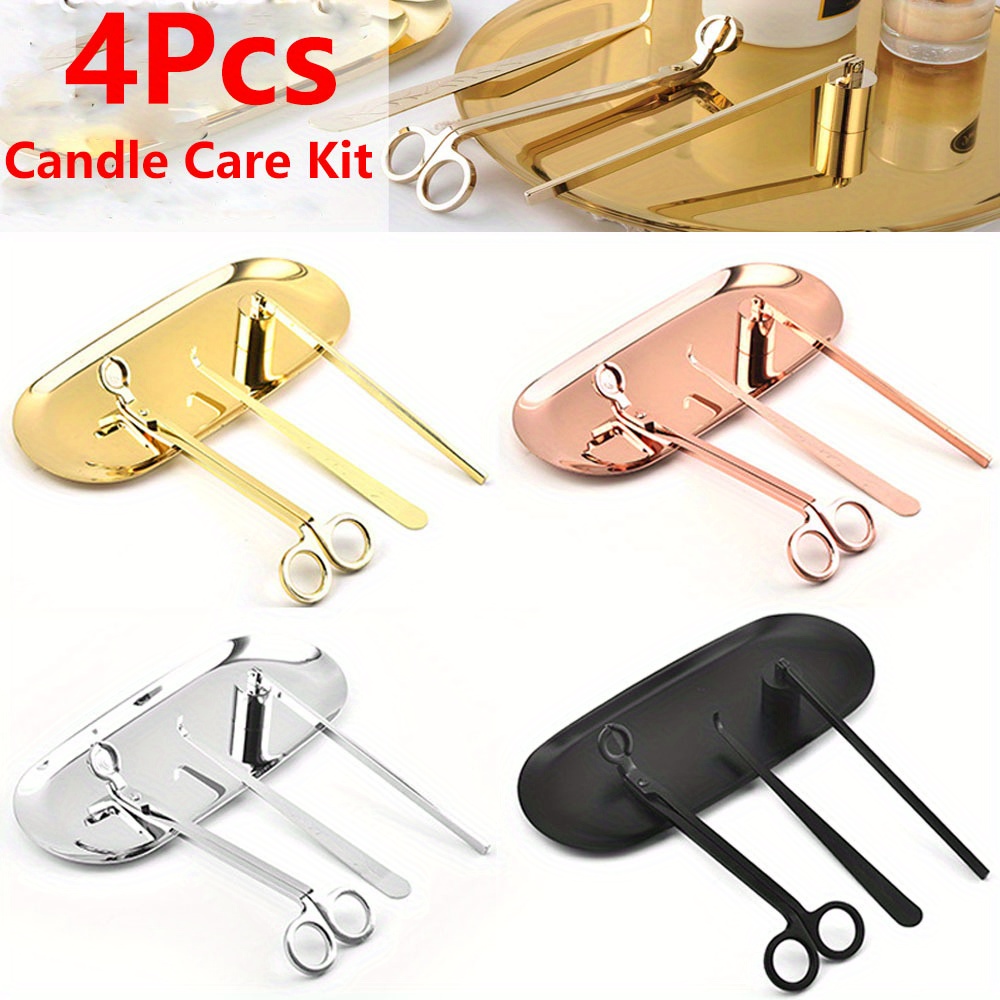 4 adet/takım Lüks Mum Bakım Se - Candle Wick incelemesi ve fiyatı