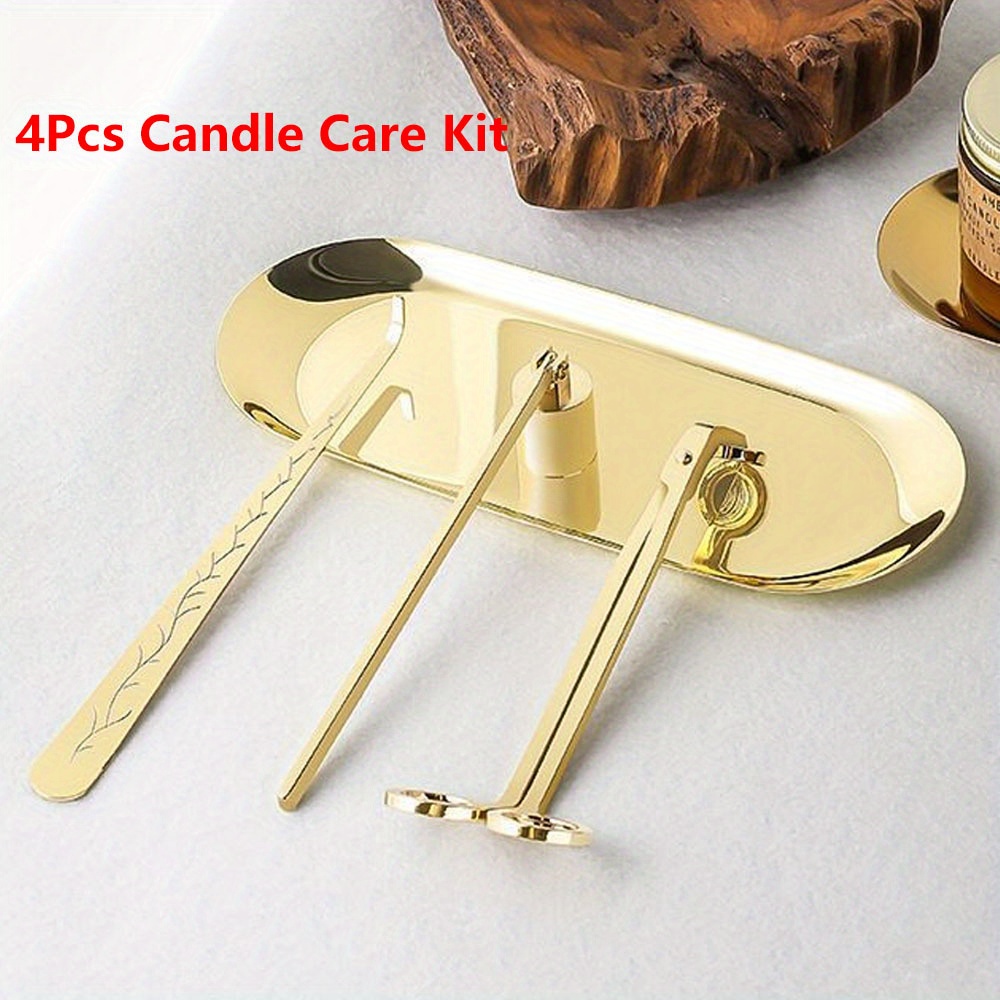 4 adet/takım Lüks Mum Bakım Se - Candle Wick incelemesi ve fiyatı