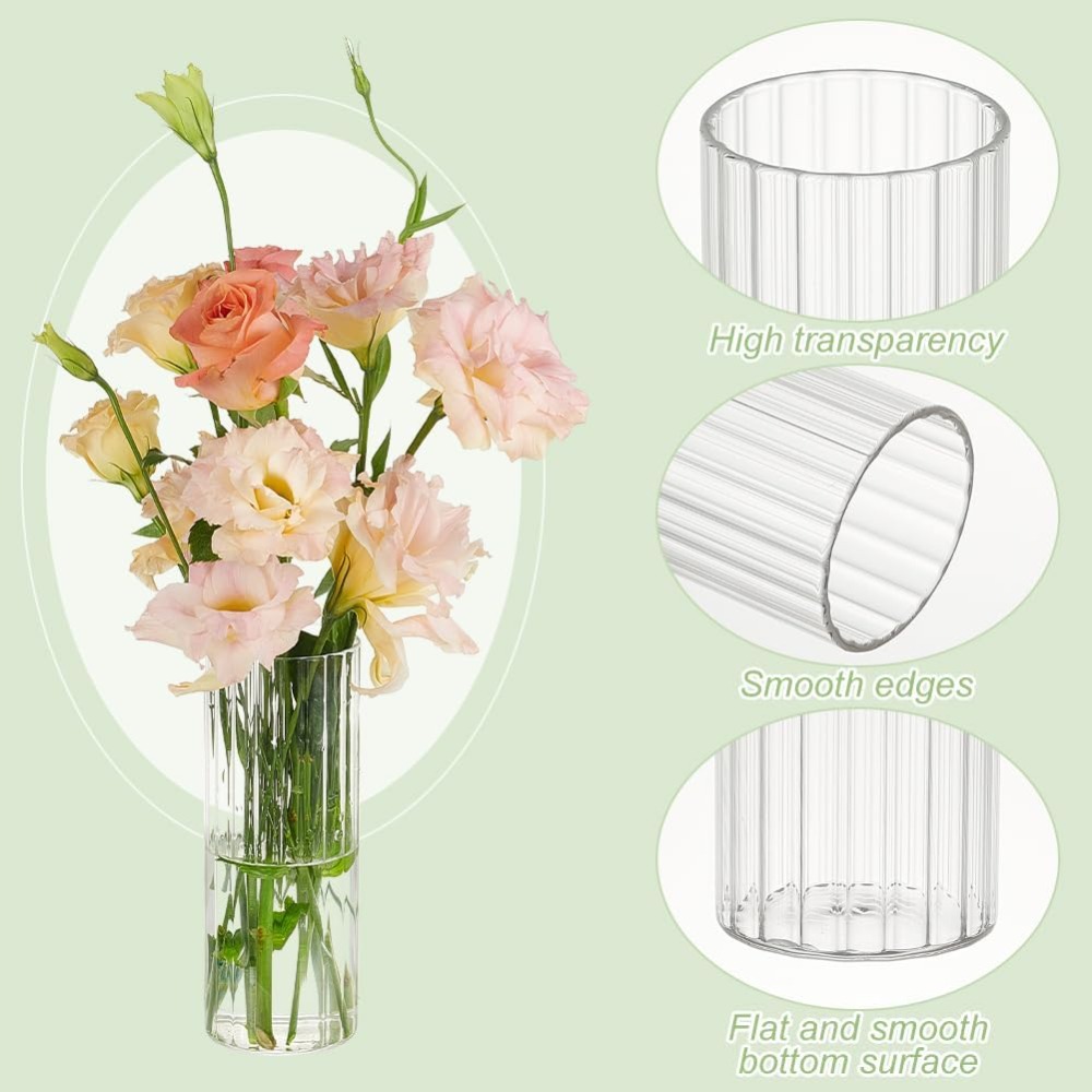 4 Boyutta Cam Silindir Vazolar - Candle Containers incelemesi ve fiyatı