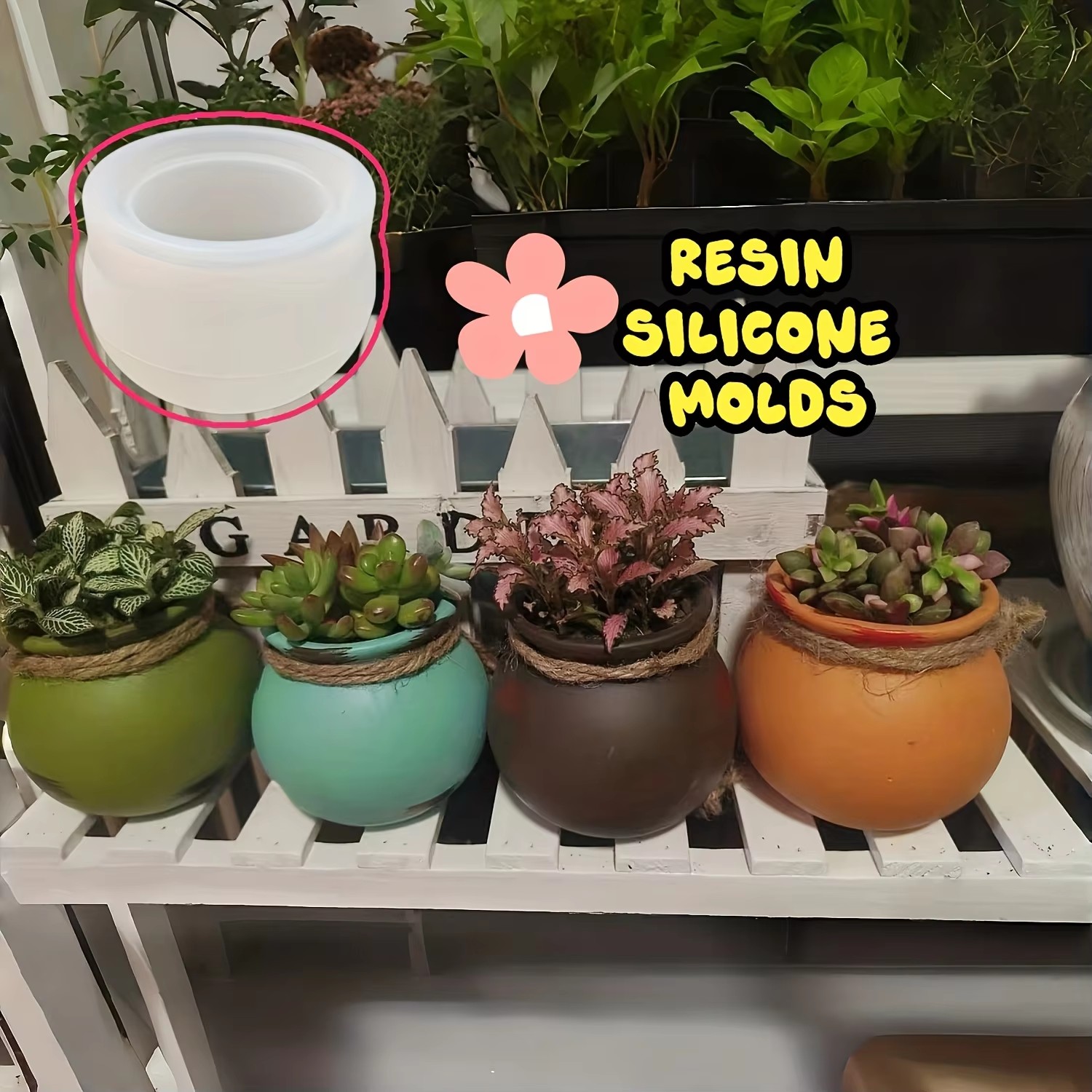 Silikon Saksı Kalıpları, Reçin - Candle Containers incelemesi ve fiyatı