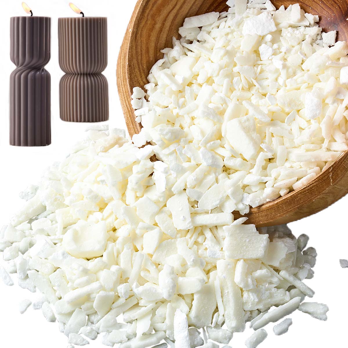 1 Pound Saf Beyaz Soya Balmumu - Candle Making Kit incelemesi ve fiyatı