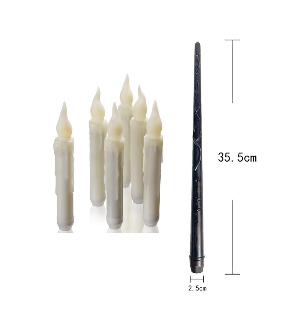 Alevsiz Fildişi Renkli Konik M - Candle Wick incelemesi ve fiyatı