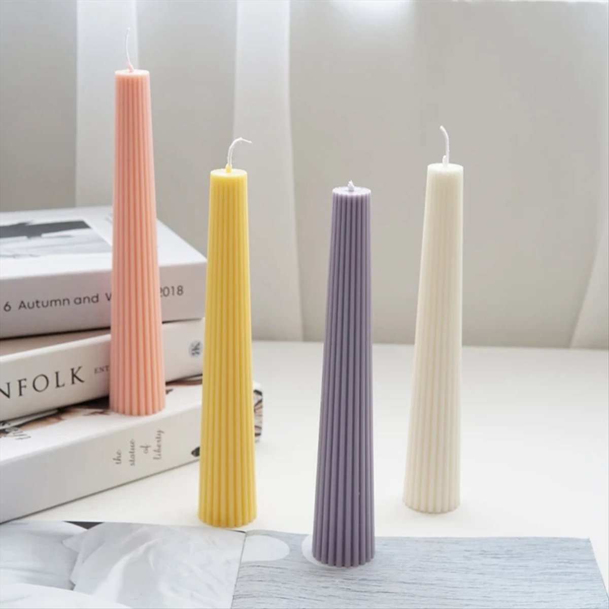 ABAB Çizgili Uzun Sütun Aromat - Candle Making Kit incelemesi ve fiyatı