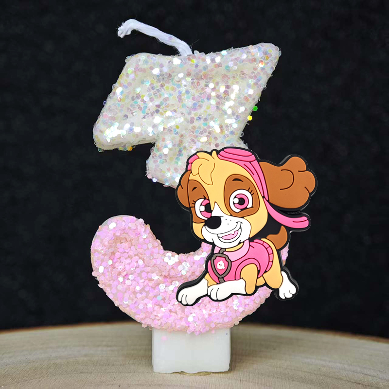 Paw Patrol Anime Numarası 0-9  - Silk Candle incelemesi ve fiyatı