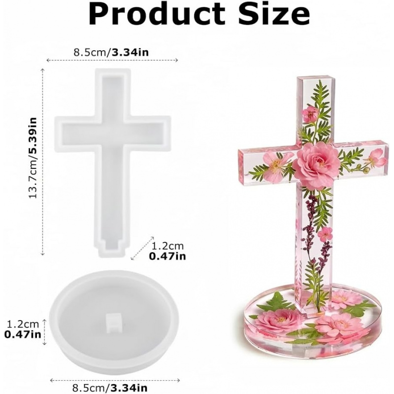 Dikey bir haç şeklinde tabanı  - Candle Containers incelemesi ve fiyatı
