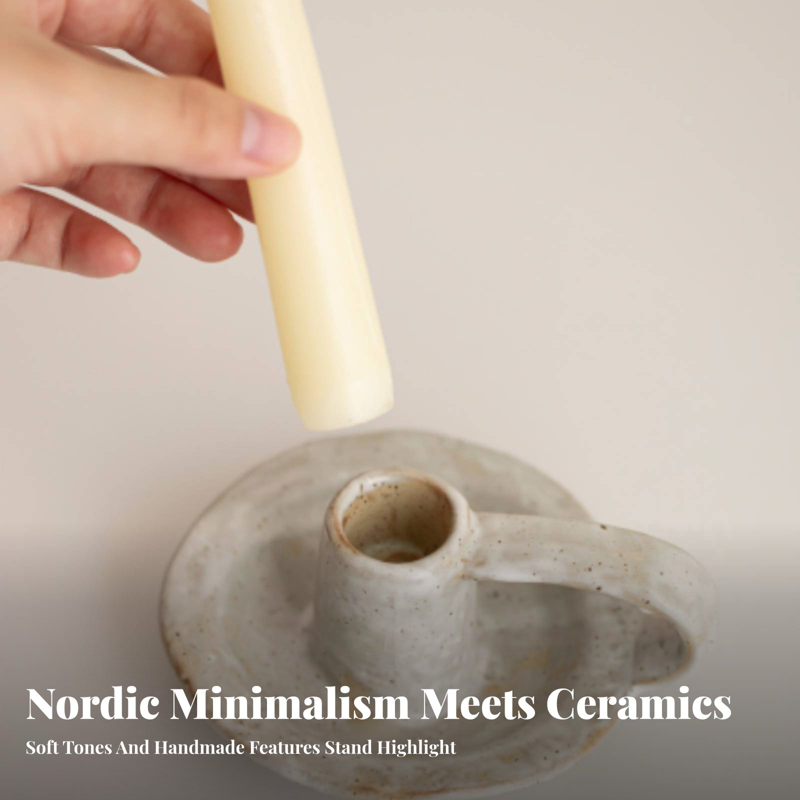 İskandinav Seramik Mumluk, Mod - Paraffin Wax incelemesi ve fiyatı