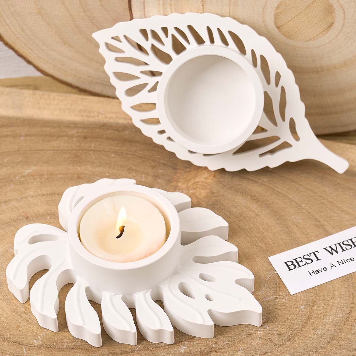 Yapraklar Şamdan silikon kalıp - Candle Lighter incelemesi ve fiyatı
