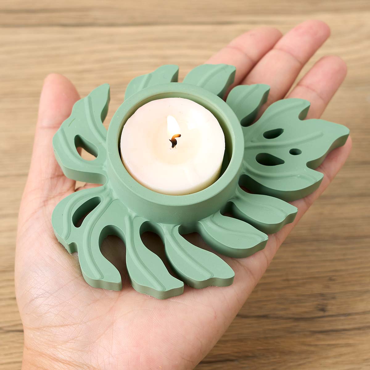 Yapraklar Şamdan silikon kalıp - Candle Lighter incelemesi ve fiyatı